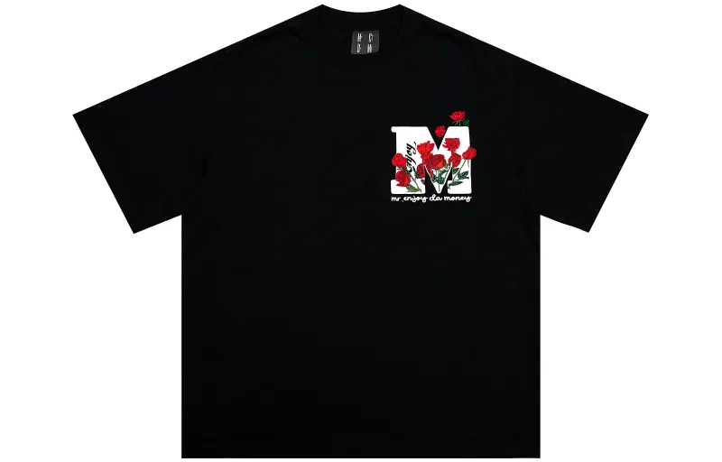 MR.ENJOYDA MONEY T Shirts Unisex Crew Neck Moderate Straight Fit