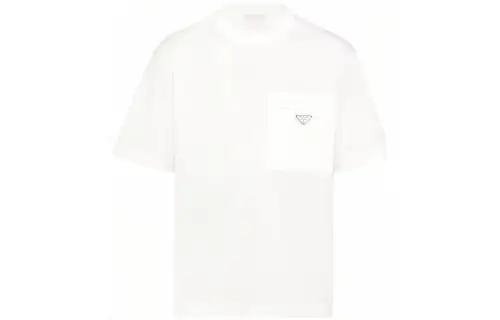 PRADA Logo Patch Pocket T-Shirt