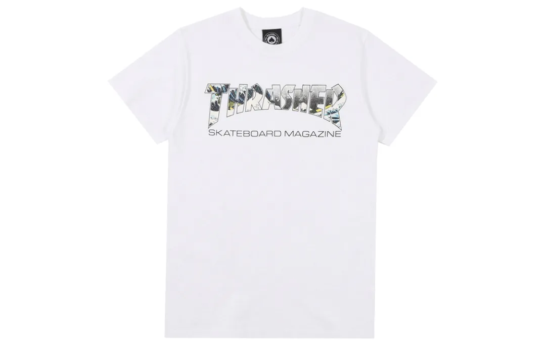 Thrasher T Shirt US Version Unisex White