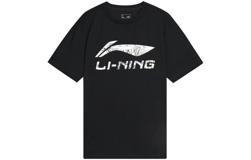 Li Ning Sports Life Collection T Shirt Men's Black