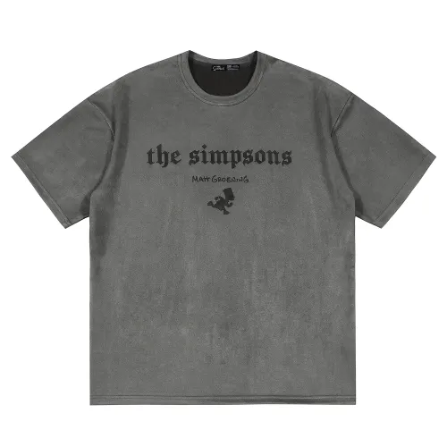 The Simpsons T Shirts Unisex Crew Neck Moderate Straight Fit