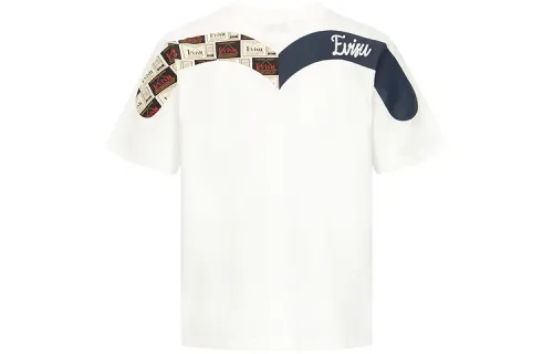 EVISU T Shirts Men's Crew Neck Moderate Straight Fit