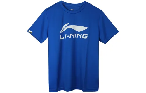 Li Ning T Shirt Men's Crystal Blue