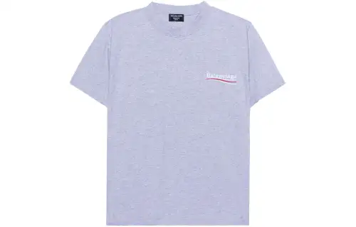 Balenciaga T Shirt Slim Fit Men's Gray