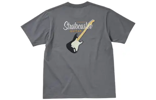 UNIQLO x The Brands Fender T Shirt Unisex Gray