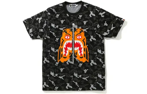 Bape Digital Camo Tiger Tee