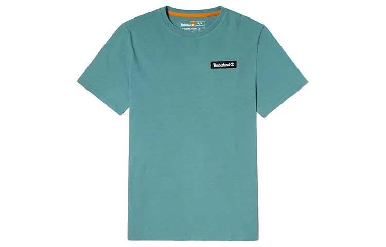 Timberland T-Shirts Unisex Ore Blue Crew Neck Moderate Straight Fit