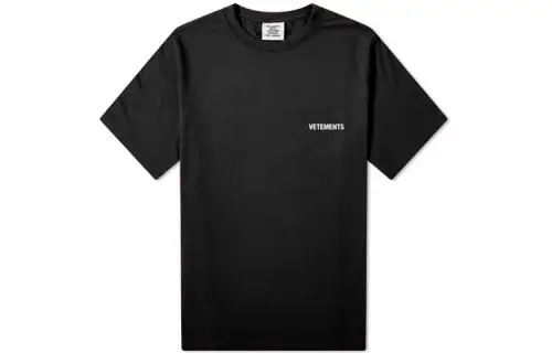 Vetements Logo Front Back T Shirt