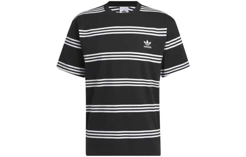 Adidas Originals 3 Stripes T Shirt Men's Black