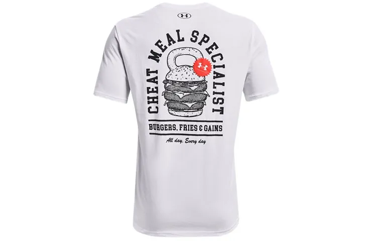 Under Armour Straight Fit T Shirt Men's White