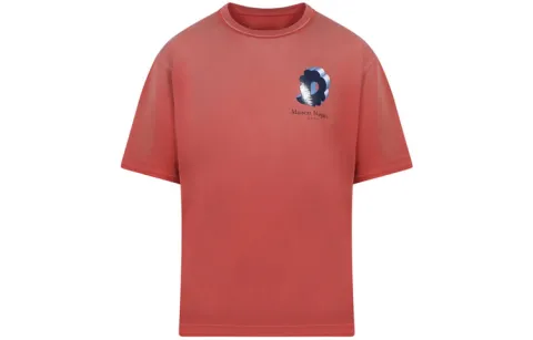Maison Margiela Logo Printed Crewneck T-Shirt