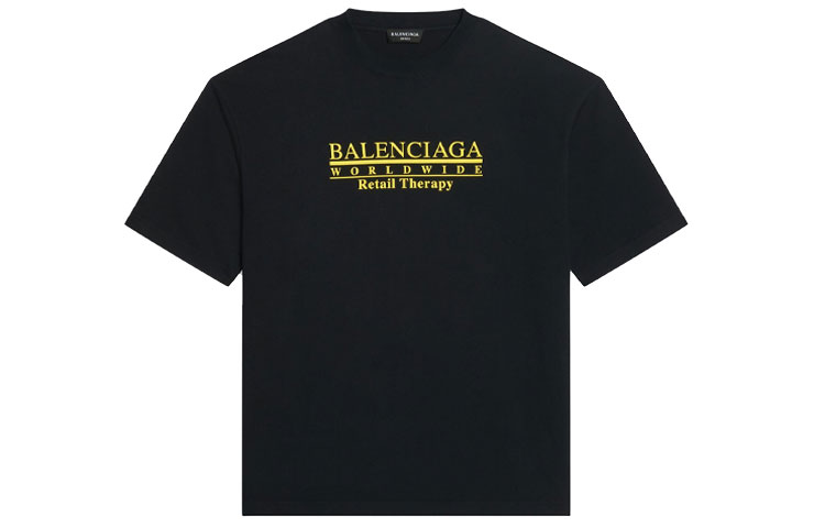 Balenciaga Retail Therapy Medium Fit T Shirt
