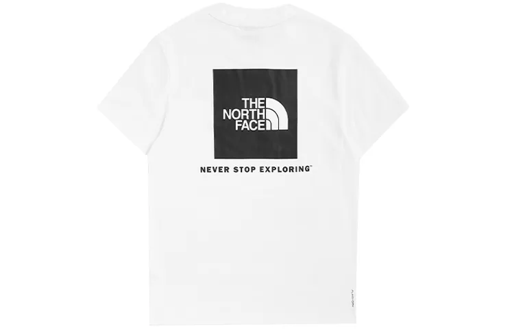 THE NORTH FACE Urban Exploration T-Shirts Men's White Crew Neck Moderate Straight Fit
