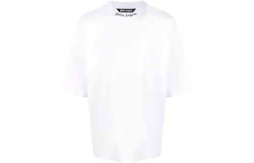 Palm Angels logo-print cotton T-shirt