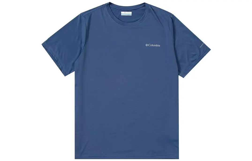Columbia Quick Dry T Shirts Men's Blue