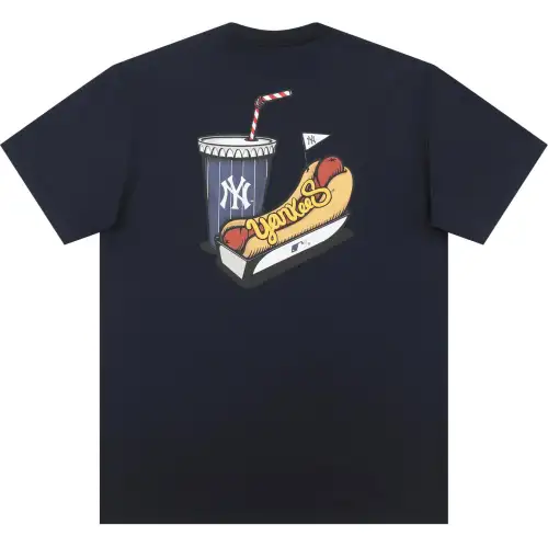 New Era T Shirt Couple, Trendy And Versatile Unisex Gift Box Set Included Dark Blue