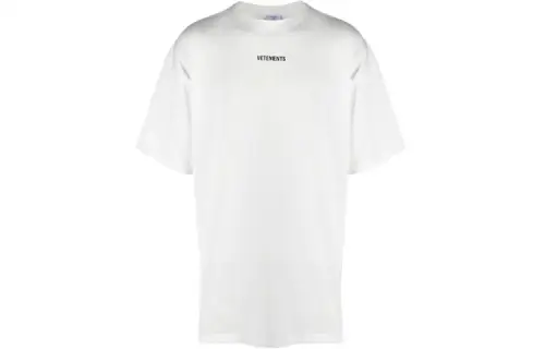 Vetements Logo Patch T Shirt