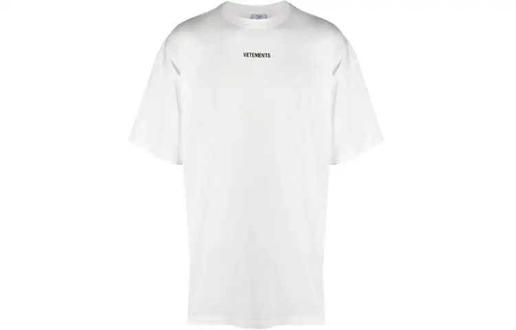 Vetements Logo Patch T Shirt