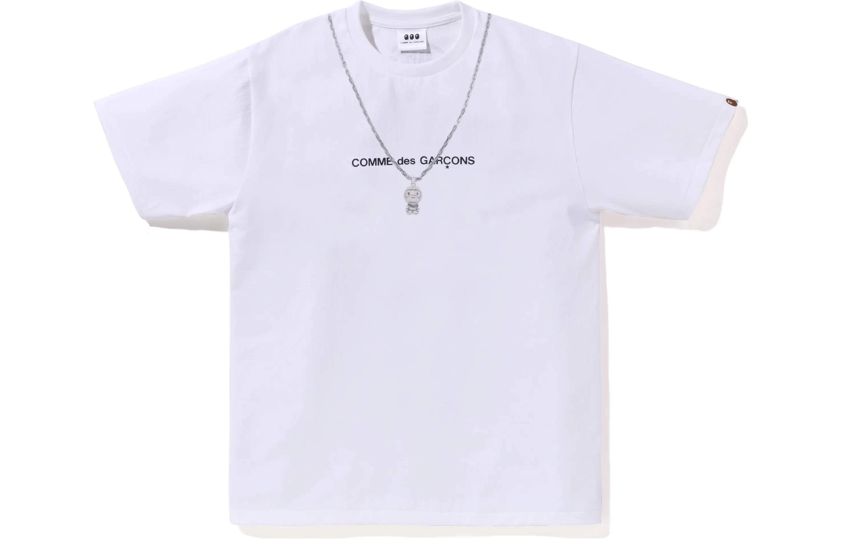 Bape X Comme Des Garcon Osaka Baby Milo Chain #2 Tee