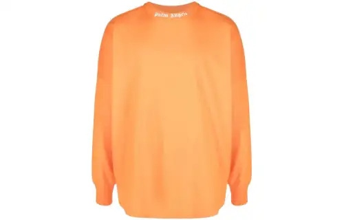 PALM ANGELS Classic Logo Over Long Sleeve T Shirt
