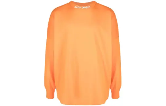 PALM ANGELS Classic Logo Over Long Sleeve T Shirt