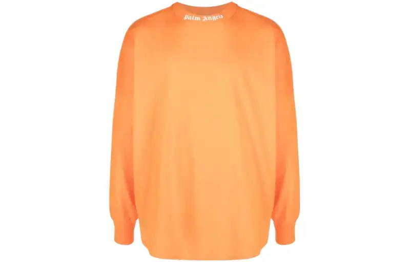 PALM ANGELS Classic Logo Over Long Sleeve T Shirt