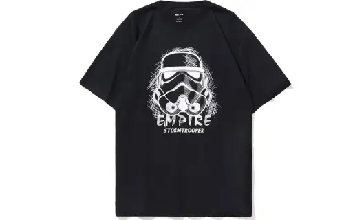 Li Ning Disney Collaboration Collection Sports Fashion Collection T Shirt Men's Black