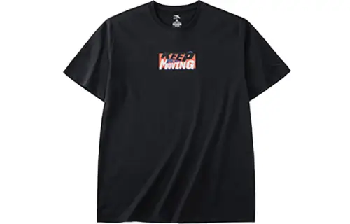 Anta T Shirt Unisex Basic Black