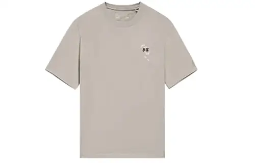 Li Ning Sports Fashion Collection T Shirt Unisex Cashmere Gray