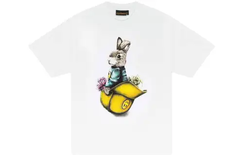 Drew house SS23 T Shirts Unisex White Crew Neck Moderate Straight Fit