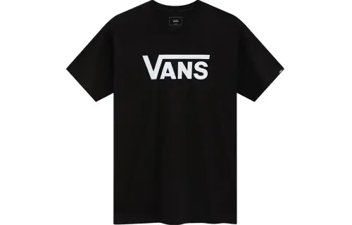 Vans T Shirts Unisex Black Crew Neck Moderate Straight Fit