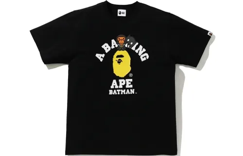 Bape X Dc Baby Milo Batman College Tee