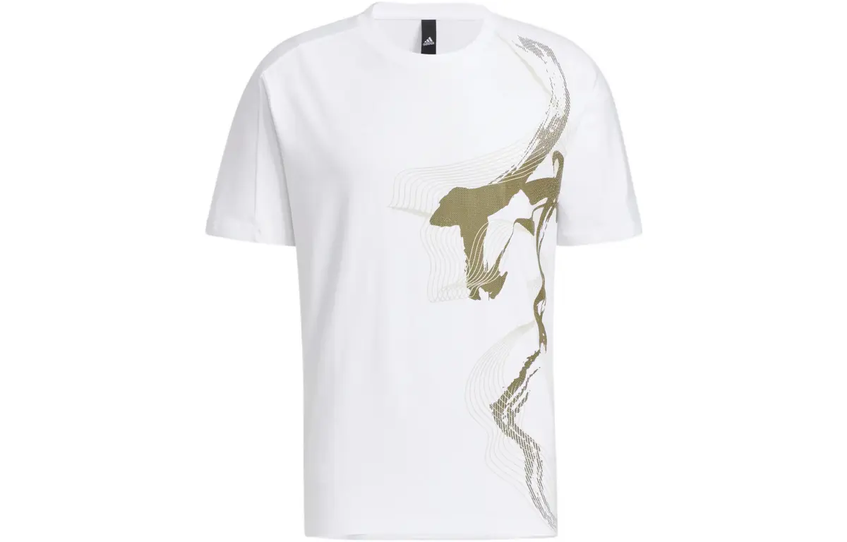 Adidas Raglan Sleeve T-Shirt Men's White