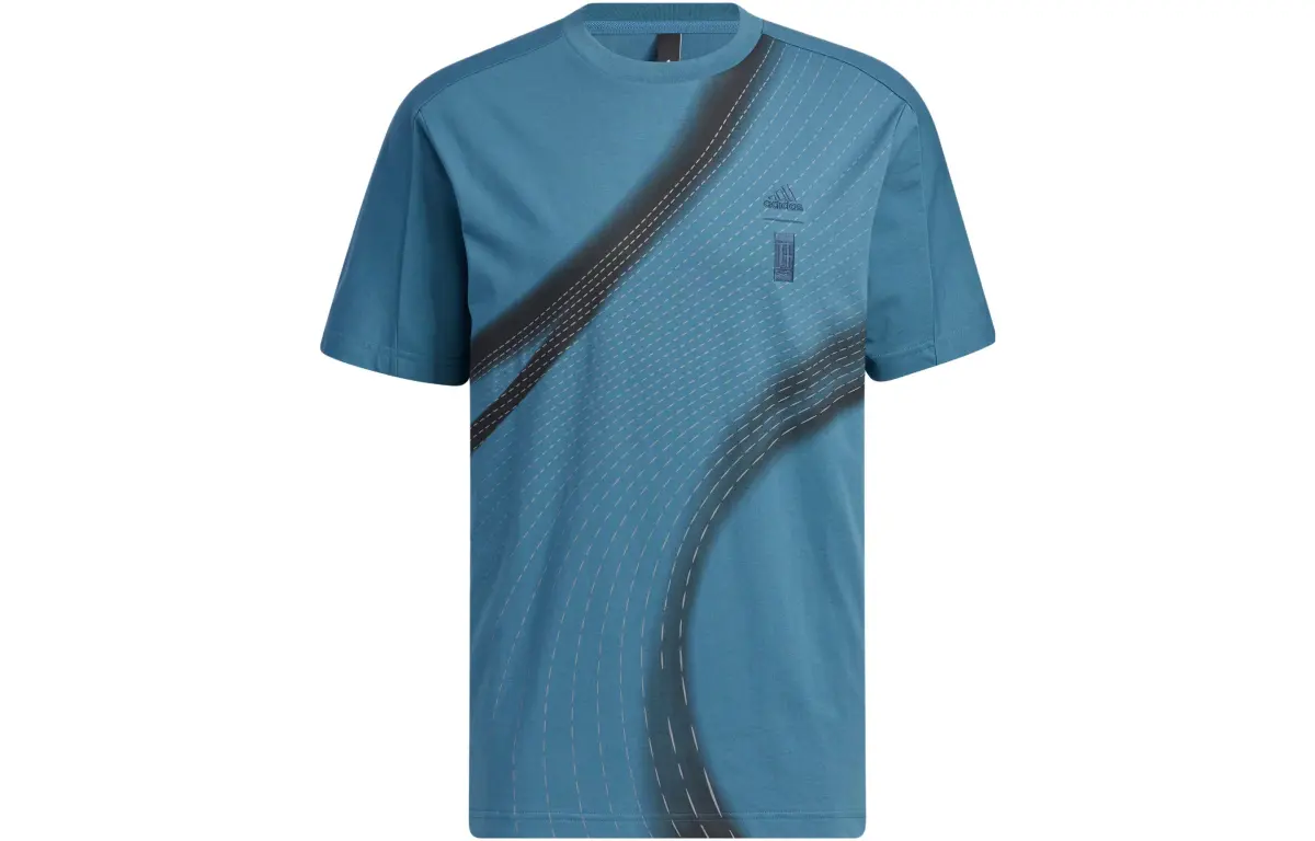 Adidas Wuji Series T Shirt Men's Indigo