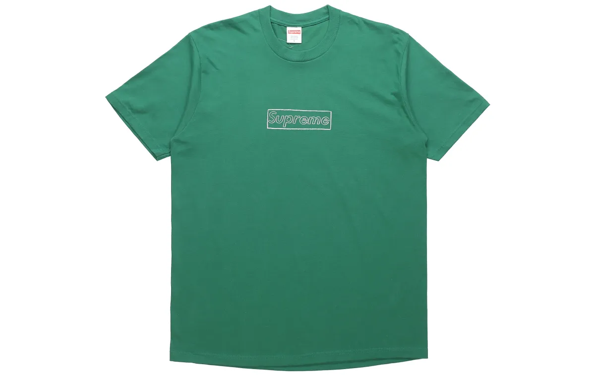 Supreme Kaws Chalk Logo Tee