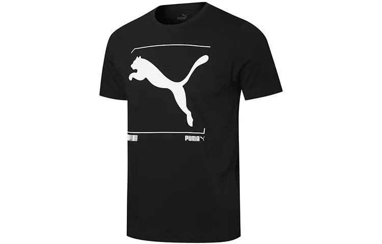 PUMA ESS T Shirts Men's Crew Neck Moderate