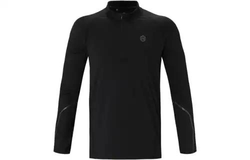 Under Armour RUSH T Shirts Men's Black Half Turtleneck Moderate