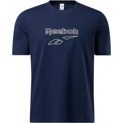 Reebok T Shirt Unisex Navy Blue