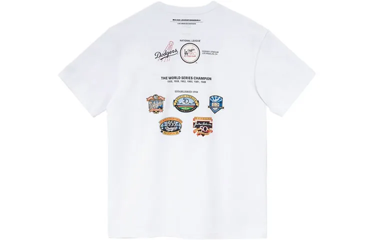New Era T Shirt Couple, Trendy And Versatile Unisex White