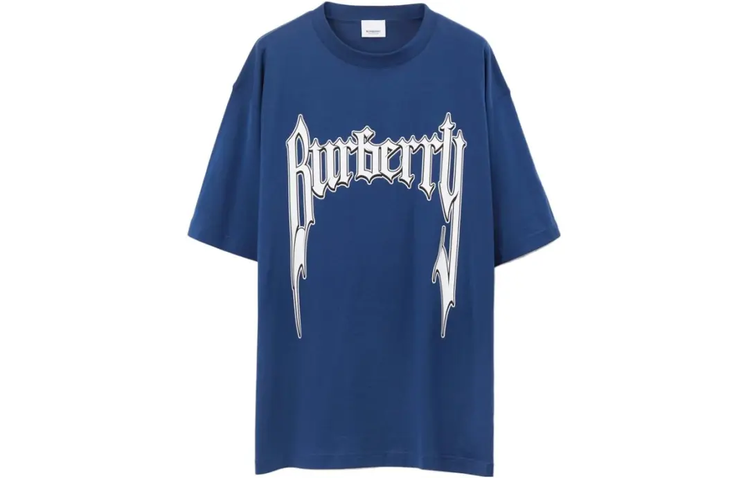 【Previous Season】logo-print stretch-cotton shirt