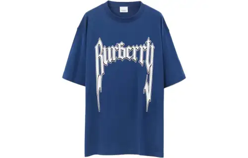 【Previous Season】logo-print stretch-cotton shirt