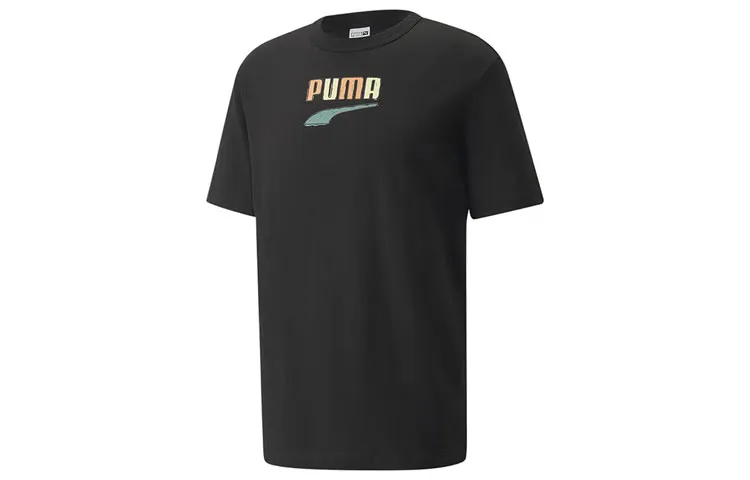 PUMA Set-in Sleeve T-Shirt Men's Black
