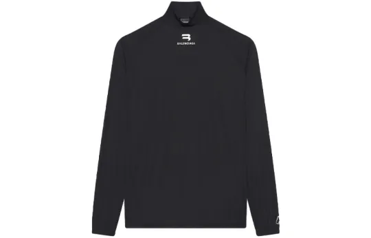 Balenciaga logo-print long-sleeve T-shirt