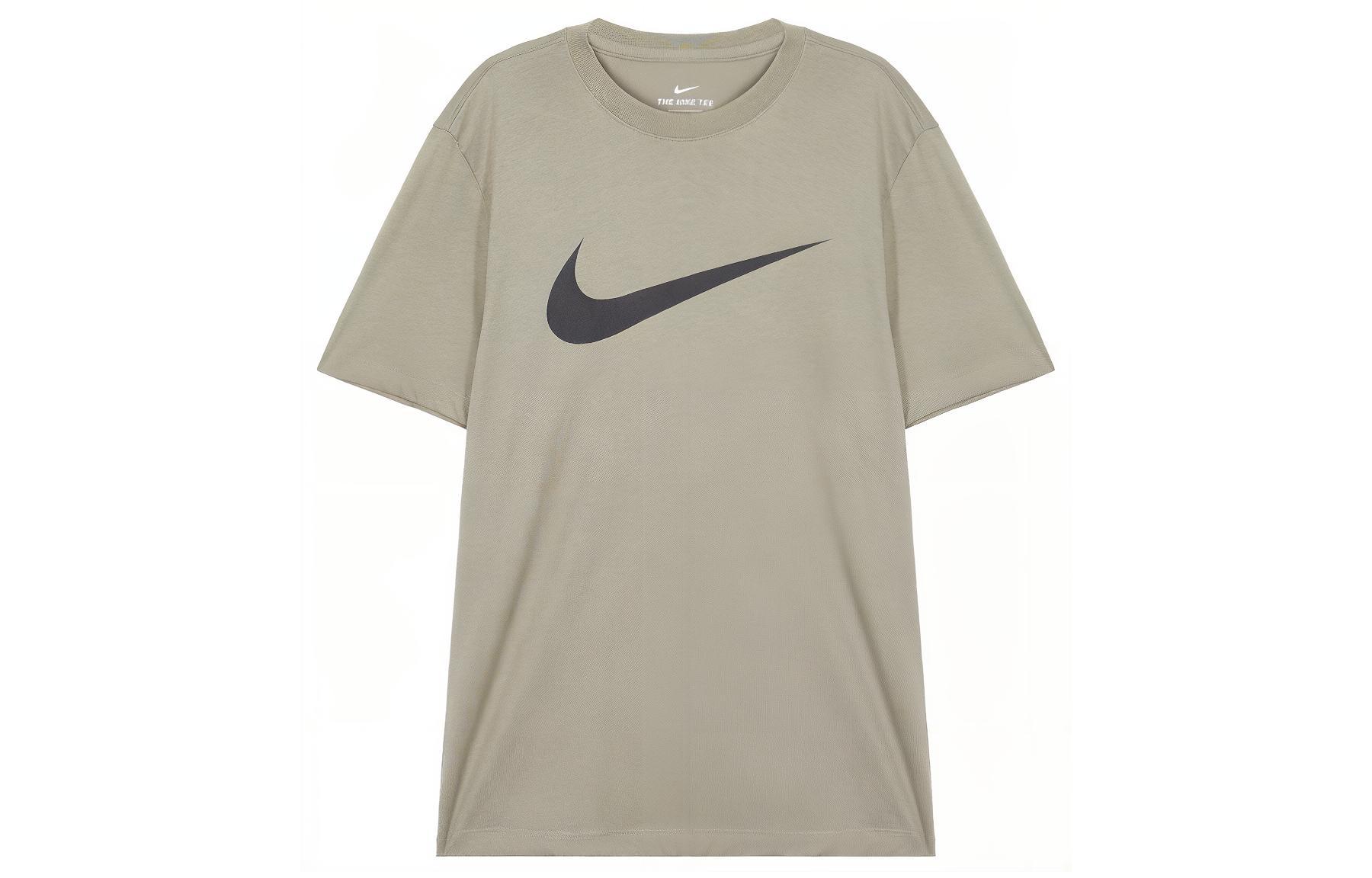 Nike T Shirt Men's Light Green Gray