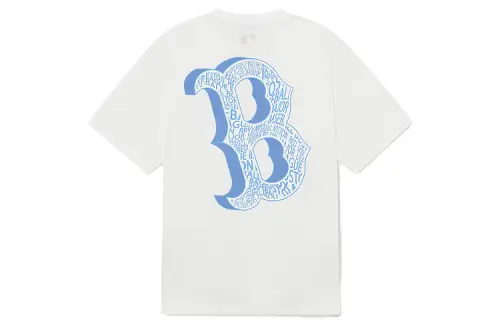 MLB Boston Red Sox T Shirts Unisex White Crew Neck Moderate Straight Fit
