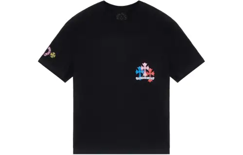 Chrome Hearts Multi Color Cross Cemetery T shirt