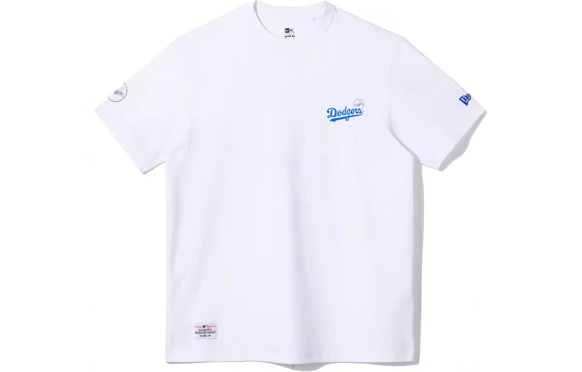 New Era T-Shirts Unisex White Crew Neck Moderate