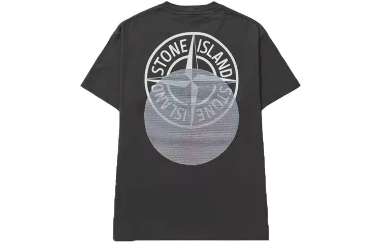 STONE ISLAND SS22 T Shirt Men's Charcoal Gray