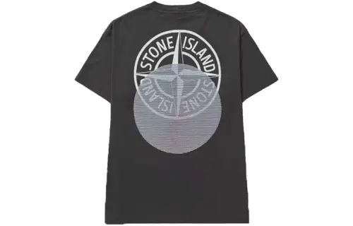 STONE ISLAND SS22 T Shirt Men's Charcoal Gray