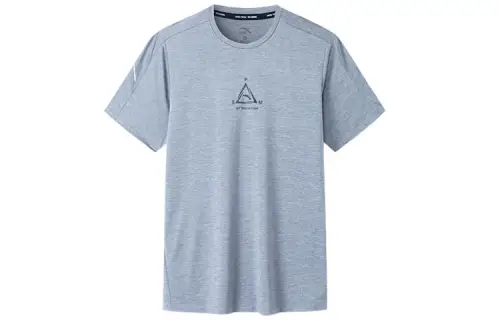 Anta T Shirt Men's Breeze Gray Heather Gray
